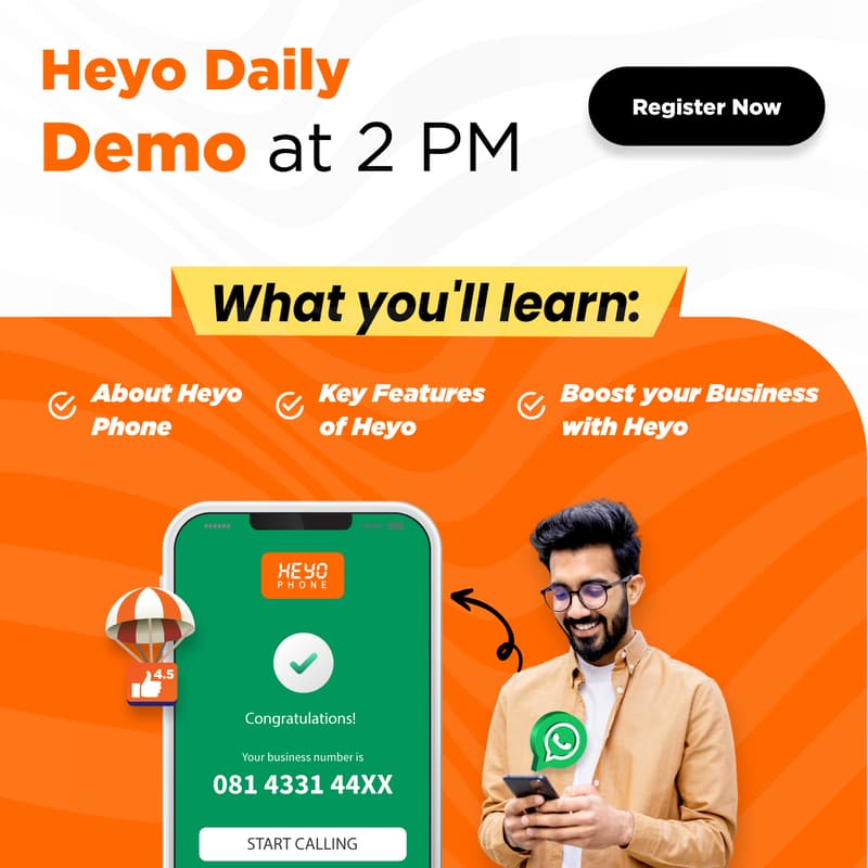 Heyo Phone App: Demo · Zoom · Luma