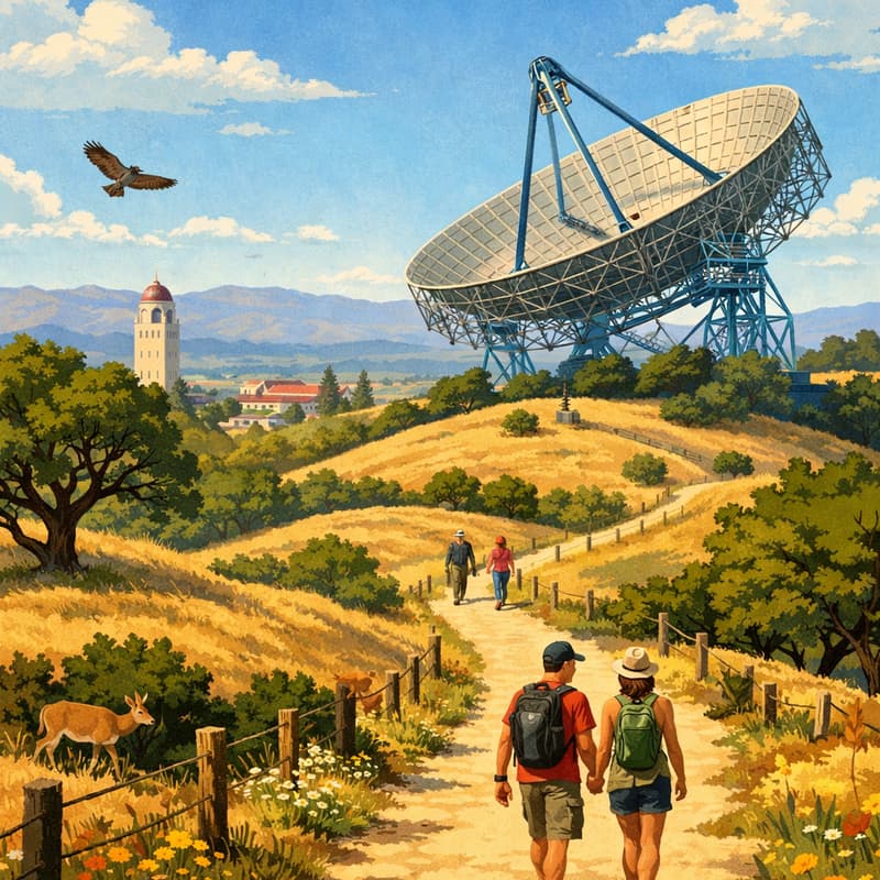 Cover Image for TQ Hike: Standford Dish Trail