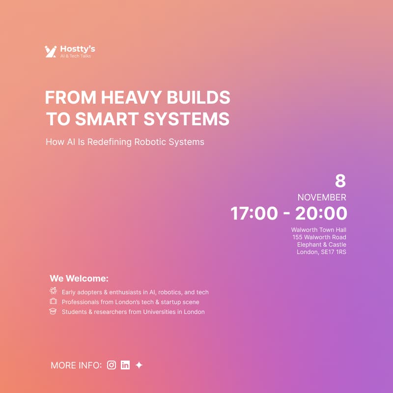 Cover Image for From Heavy Builds to Smart Systems: How AI is Redefining Robotic Systems
