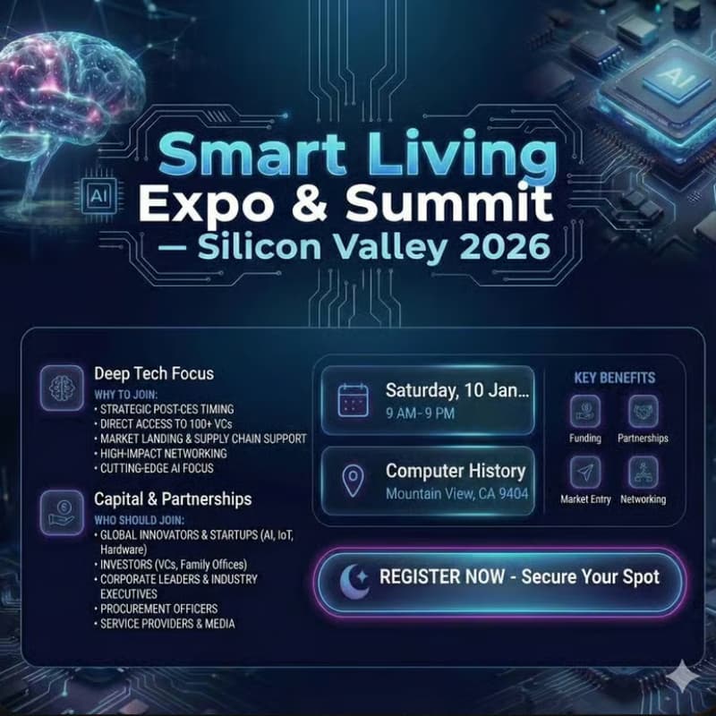 Cover Image for Smart Living Silicon Valley 2026 | 15% Off for WeShine Community