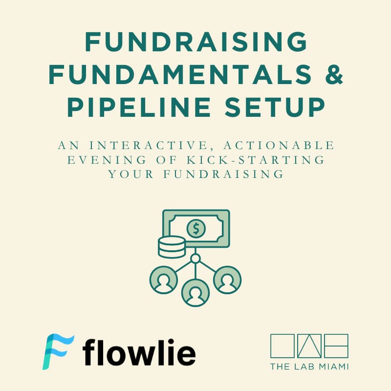 Cover Image for Fundraising Fundamentals & Pipeline Setup by Flowlie