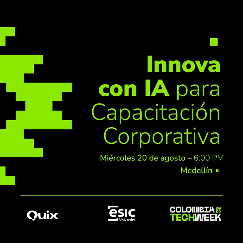 Cover Image for Innova con IA para Capacitación Corporativa by Quix