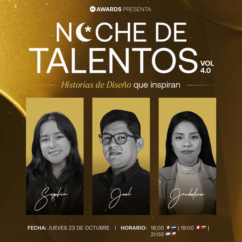 Cover Image for [Noche de Talentos vol.03] Historias de Diseño que inspiran