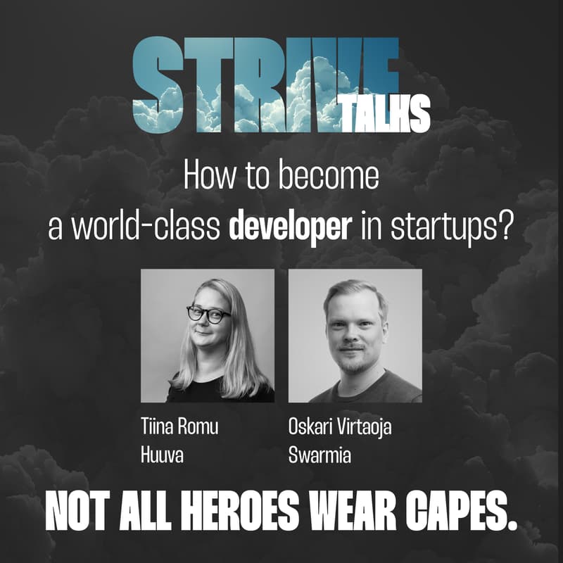 Cover Image for Strive Talks: Becoming a world-class developer in startups