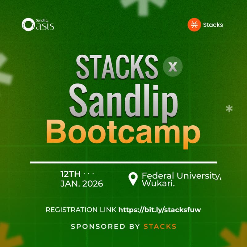 Cover Image for Stacks x Sandlip Bootcamp - FUW