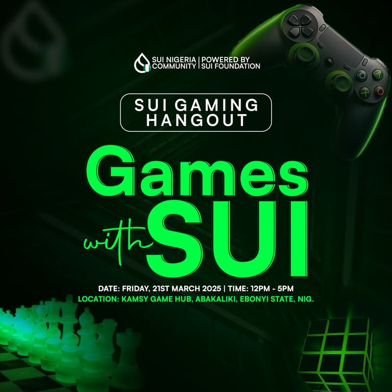 Cover Image for Sui Gaming Hangout
