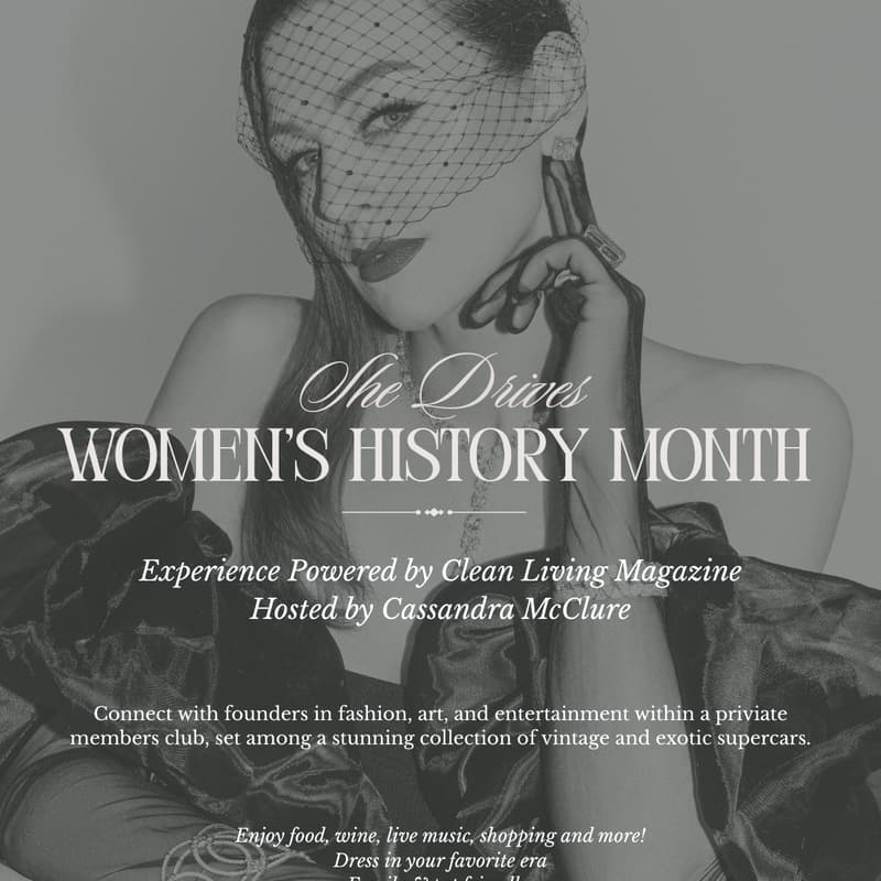 Cover Image for She Drives - A Women's History Month Experience