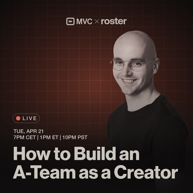 Cover Image for How to Build an A-Team as a Creator