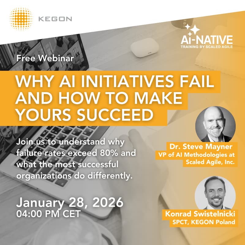 Cover Image for Why AI Initiatives Fail and How to Make Yours Succeed