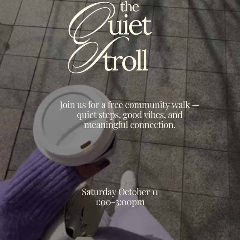 Cover Image for The Quiet Stroll: Girls' Walk