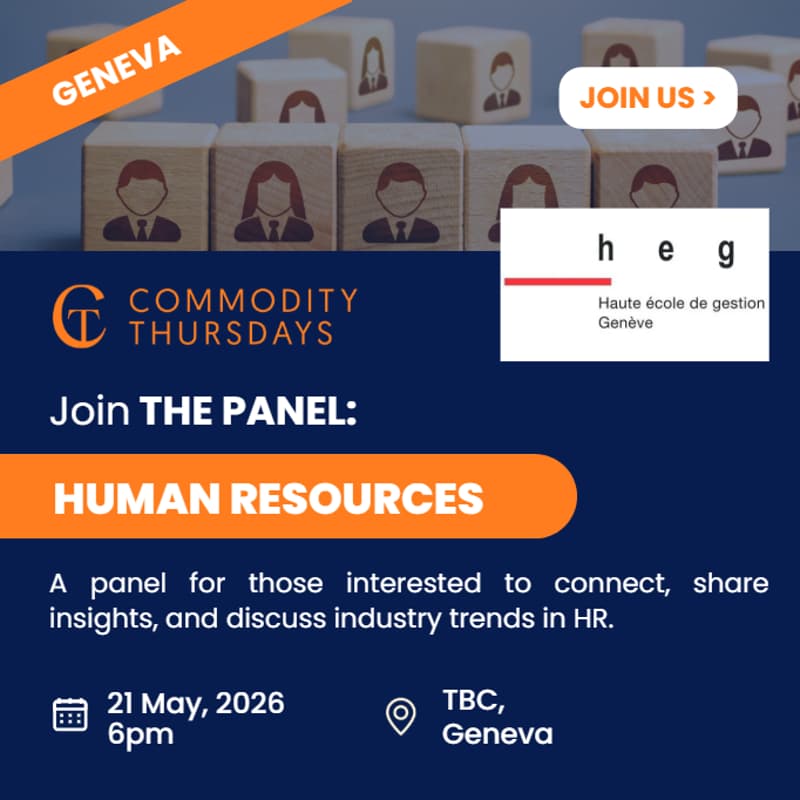 Cover Image for Commodity Thursdays HR Panel- Geneva May 21