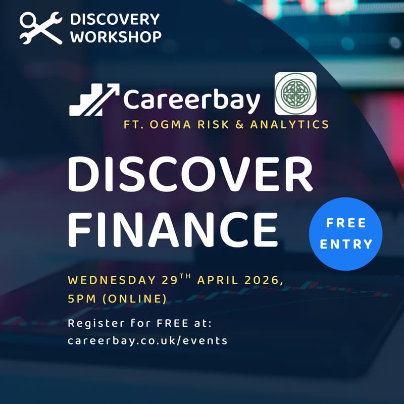 Cover Image for Discover Finance - Career Insights Event