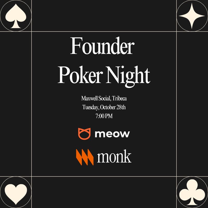 Cover Image for Founder Poker & Game Night
