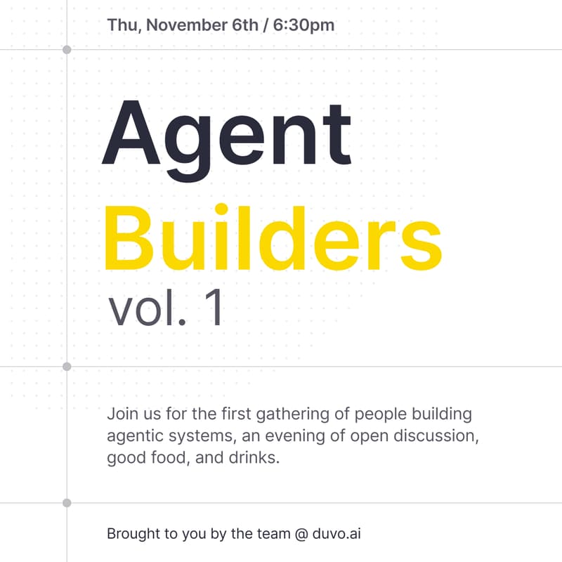 Cover Image for Agent Builders vol. 1