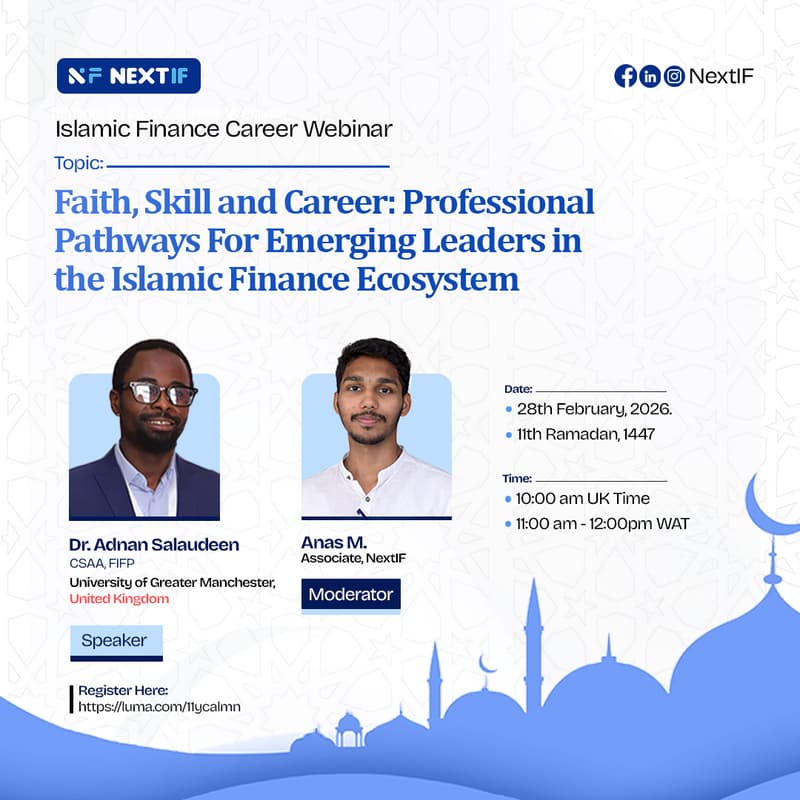 Cover Image for Islamic Finance Career Webinar