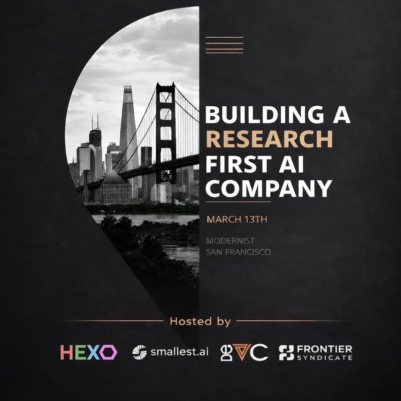 Cover Image for Research-First: Building at the Frontier of AI | Happy Hour + Panel Discussion