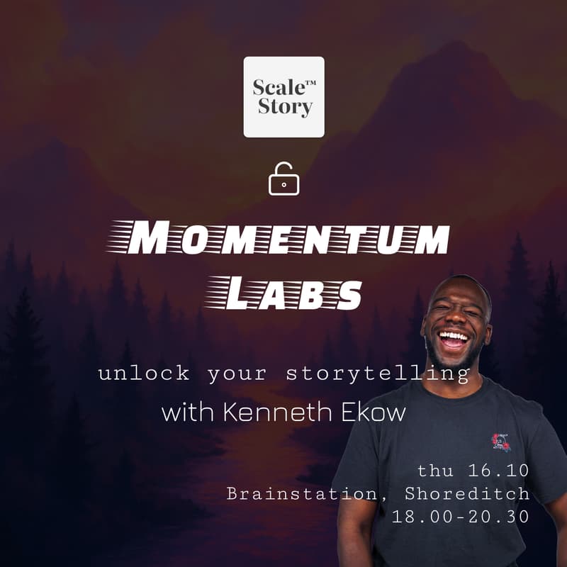 Cover Image for MOMENTUM LABS x Kenneth Ekow: unlock your storytelling