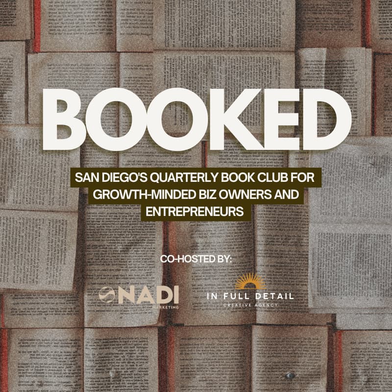 Cover Image for BOOKED Book Club Meet-up