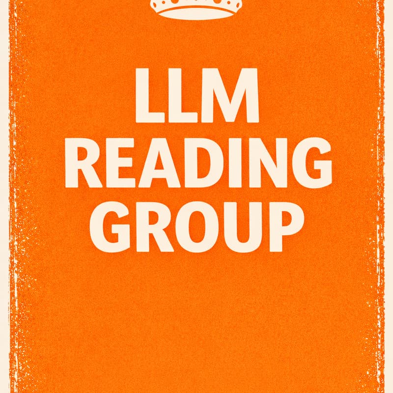 Cover Image for LLM Paper Reading Group