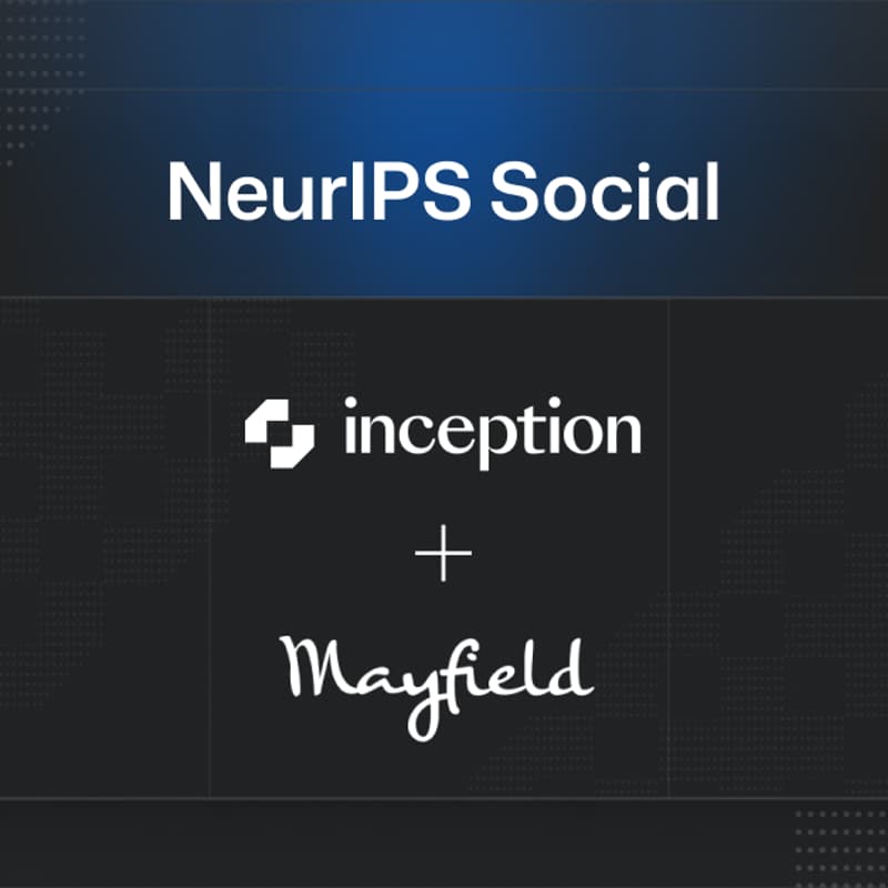 Cover Image for Inception & Mayfield -- NeurIPS Social