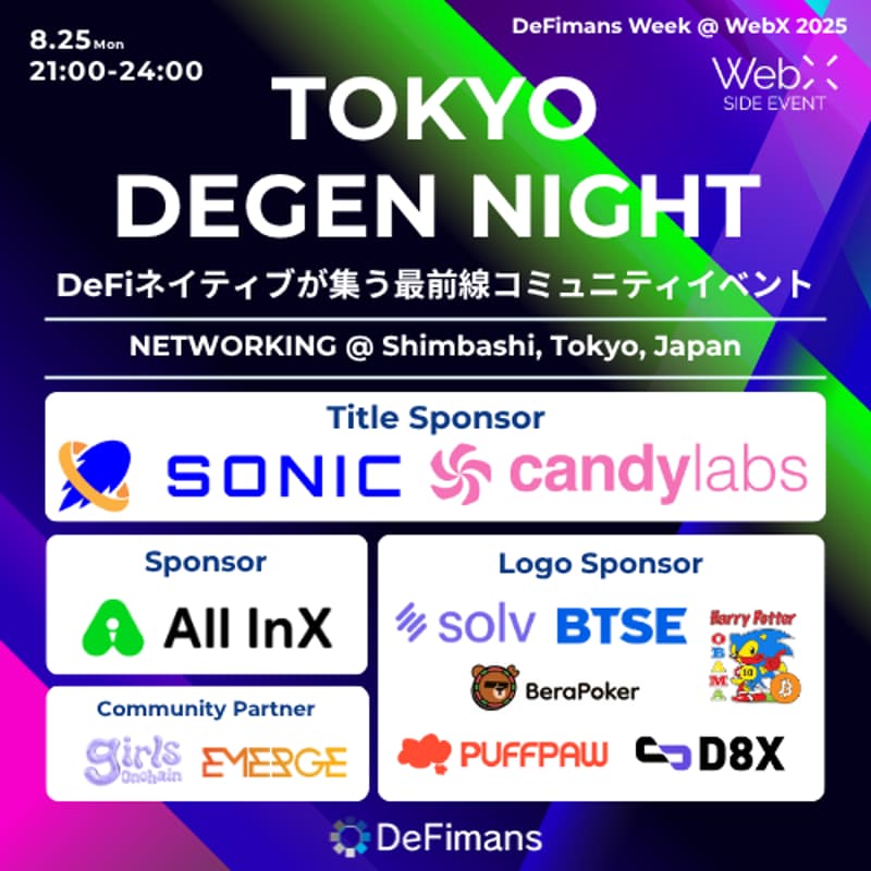 Cover Image for TOKYO DEGEN NIGHT
