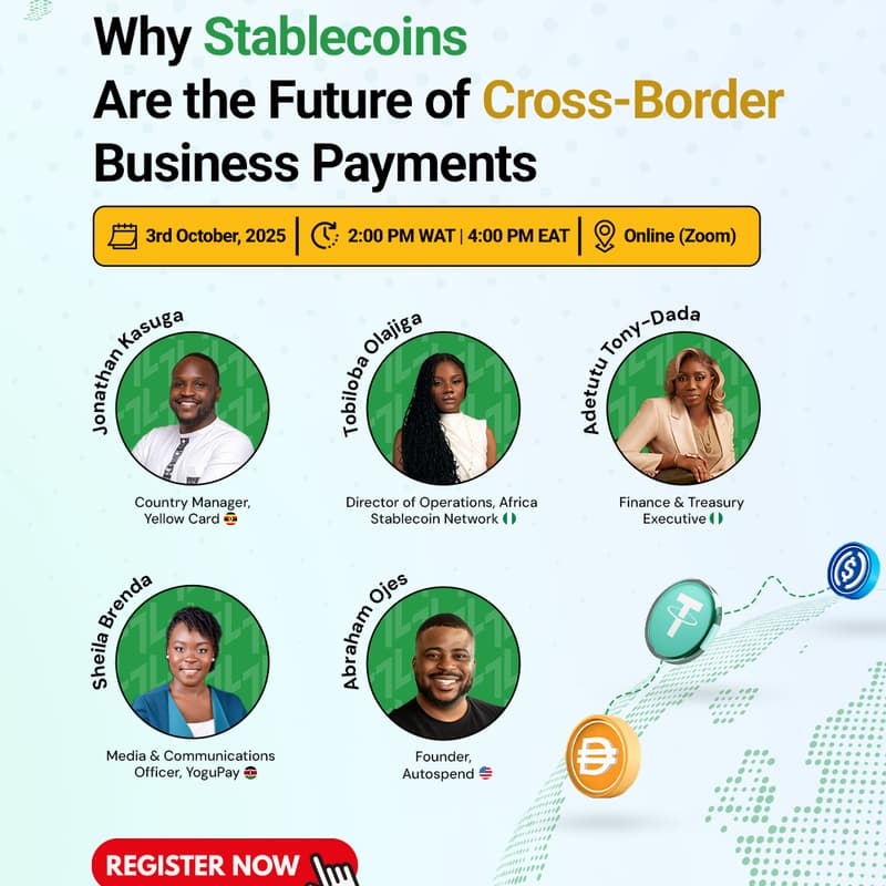 Cover Image for WEBINAR: Why Stablecoins Are the Future of Cross-Border Business Payments