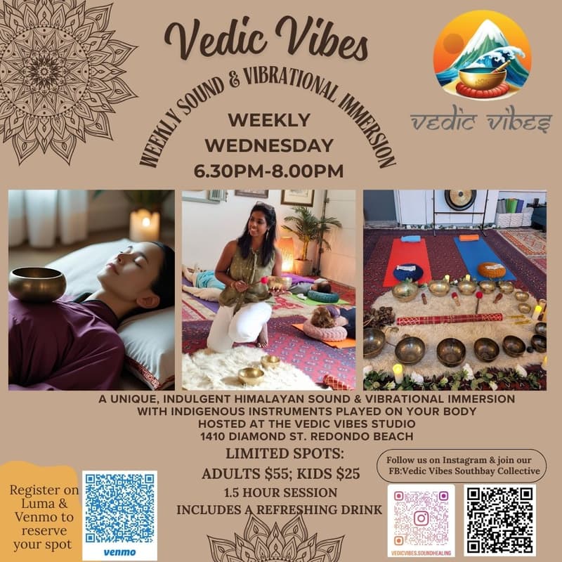 Cover Image for Vedic Vibes Sound & Vibrational Immersion