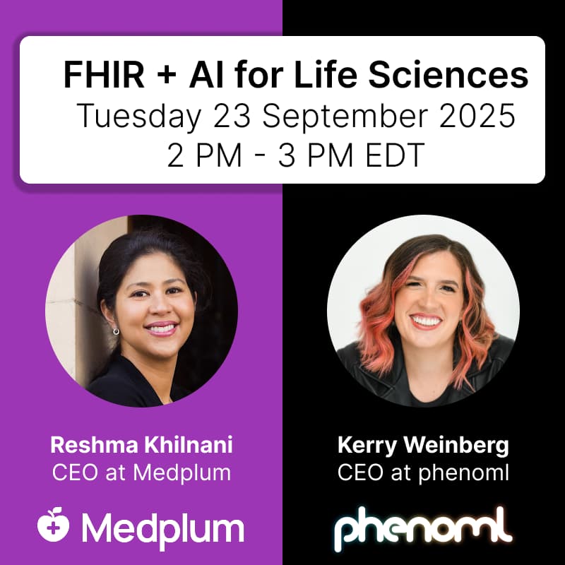 Cover Image for FHIR + AI for Life Sciences