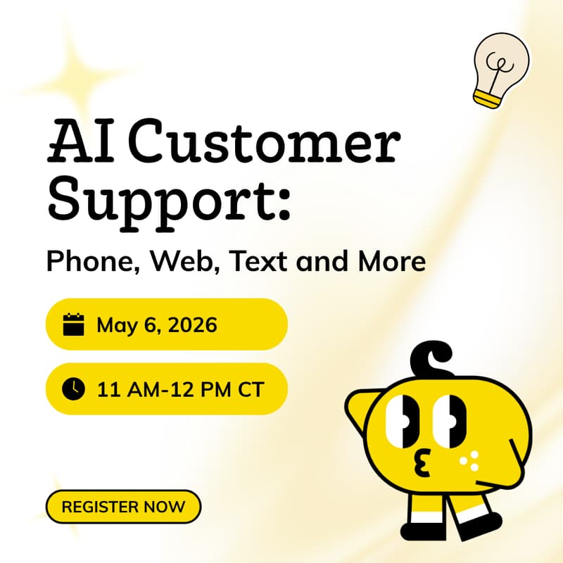 Cover Image for AI Customer Support: Phone, Web, Text and More