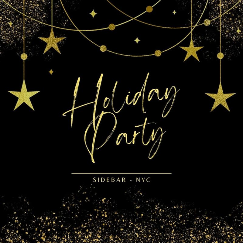Cover Image for You're Invited to our 1st annual Sidebar Holiday Cheers NYC!