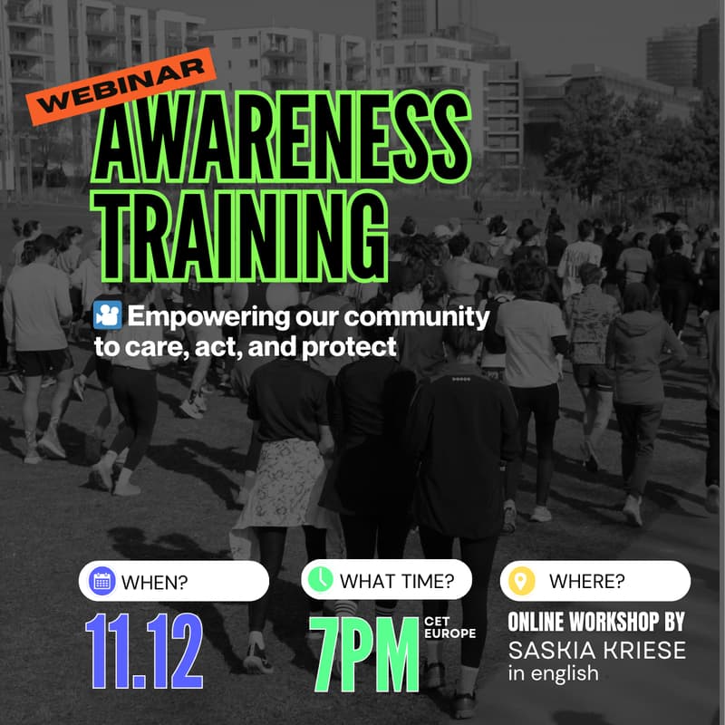 Cover Image for 🎦 AWARENESS TRAINING by Outrun The Patriarchy