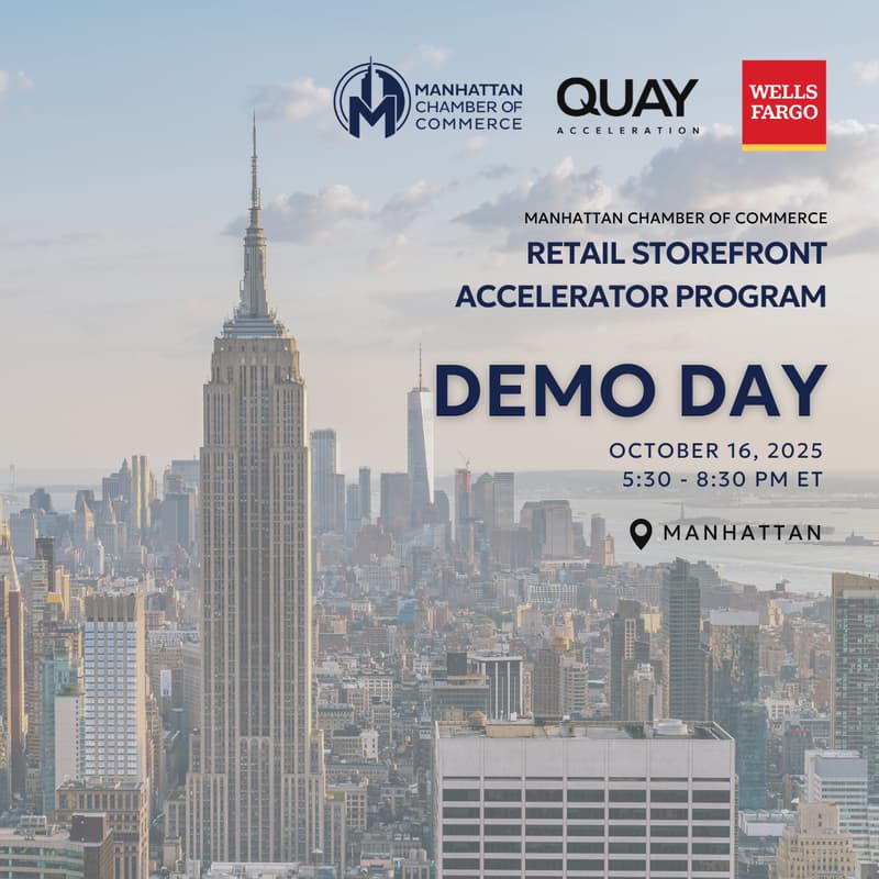 Cover Image for DEMO DAY | MANHATTAN CHAMBER OF COMMERCE RETAIL STOREFRONT ACCELERATOR PROGRAM