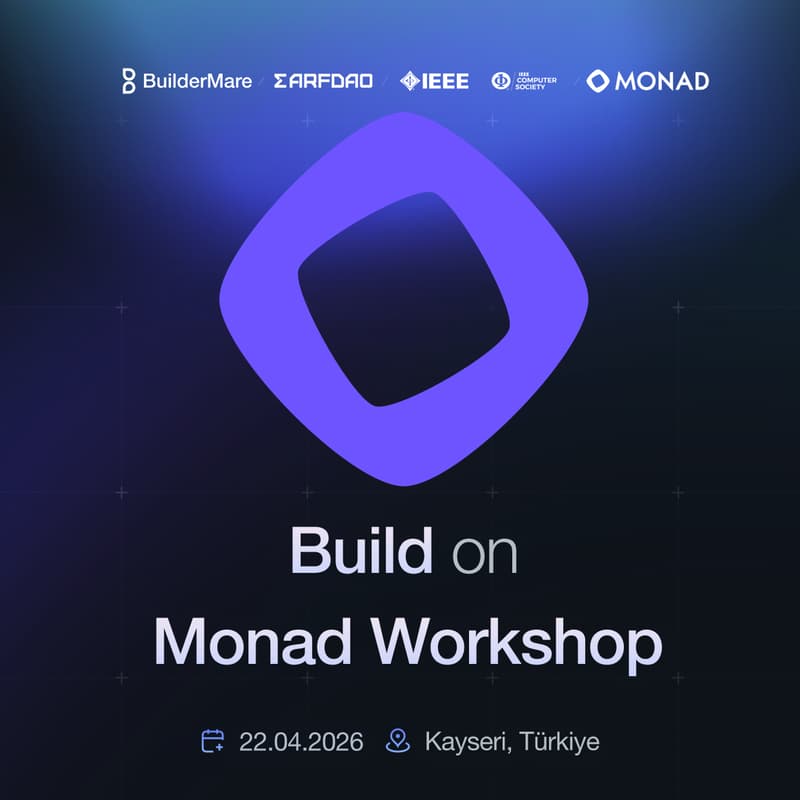 Cover Image for Build on Monad Workshop Kayseri