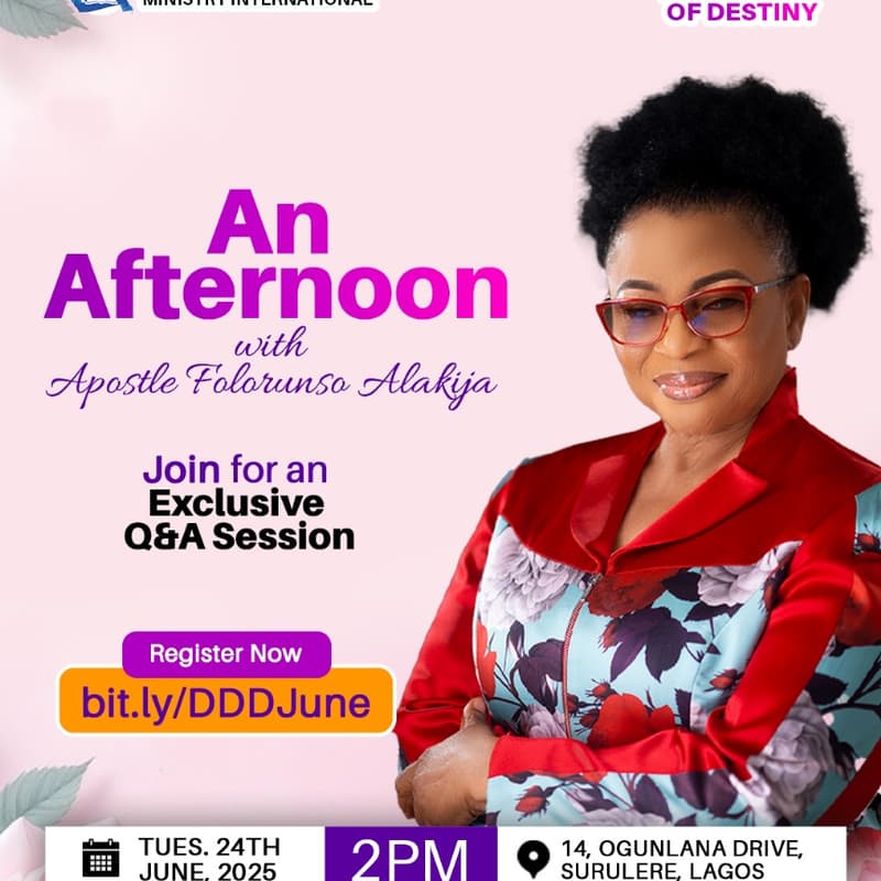 Cover Image for An Afternoon With Folorunso Alakija