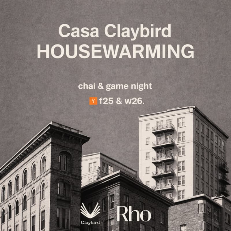 Cover Image for Claybird Housewarming - Chai & Game Night