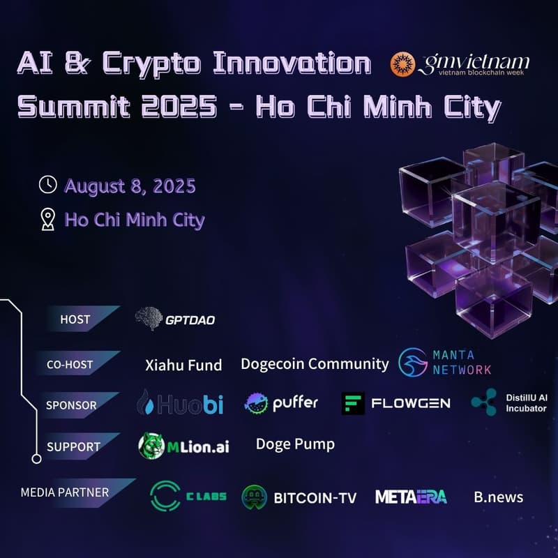 Cover Image for AI & Crypto Innovation Summit 2025 - Ho Chi MinhCity
