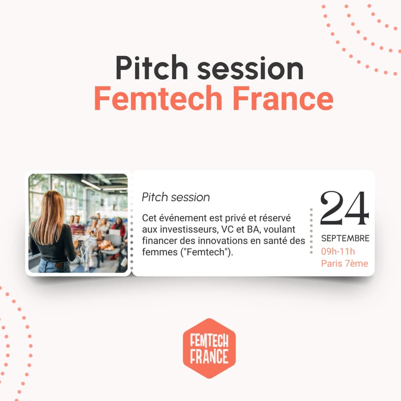 Cover Image for Pitch session Femtech France