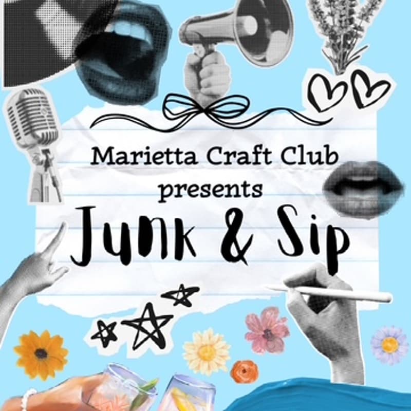 Cover Image for Marietta Craft Club : Junk & Sip