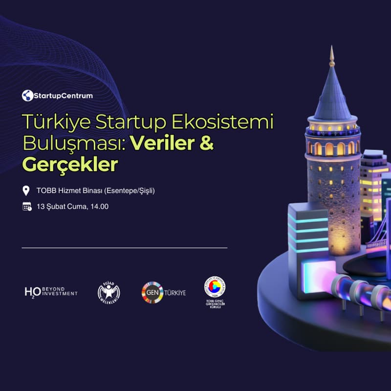 Cover Image for Türkiye Startup Ekosistemi Buluşması: Veriler & Gerçekler