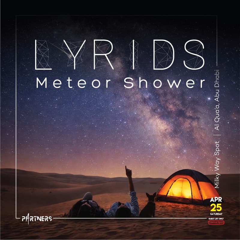 Cover Image for Lyrids Meteor Shower Night | Stars above , Souls around