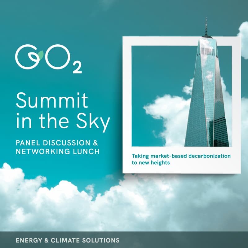 Cover Image for Summit in the Sky: Panel and Networking Lunch by GO2 Markets | #ClimateWeekNYC