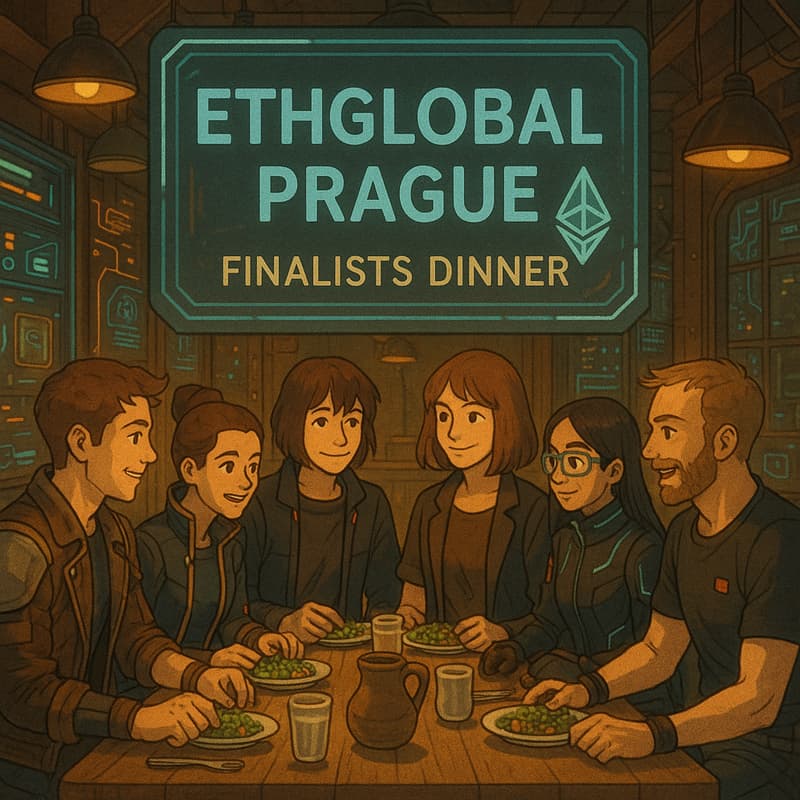 Cover Image for ETHGlobal Prague Finalists' Dinner