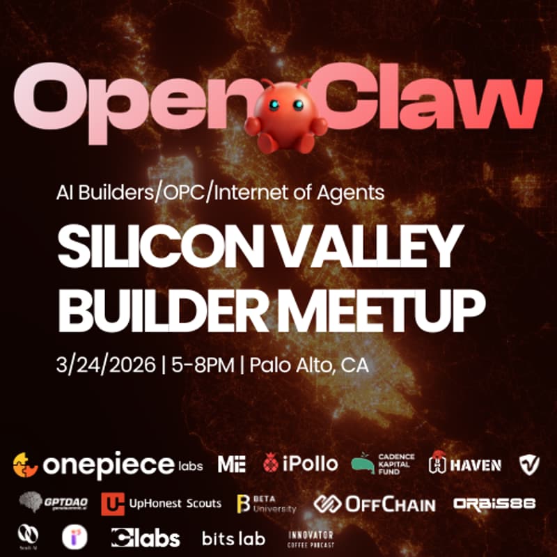 Cover Image for 🔥 OpenClaw SV Builder Meetup @ Palo Alto