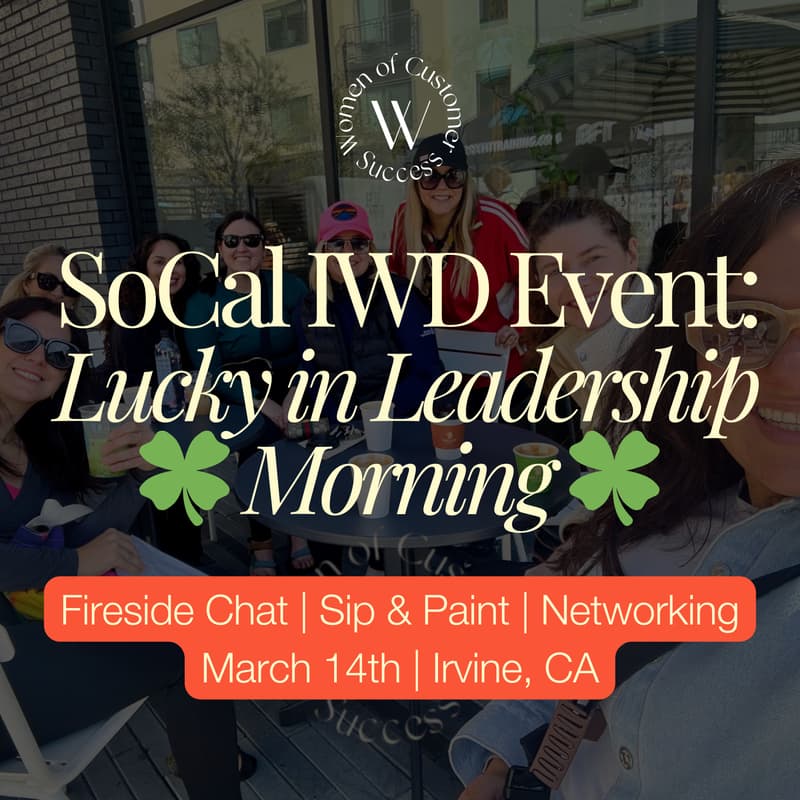 Cover Image for WoCS SoCal IWD Event: Lucky in Leadership ☘️✨