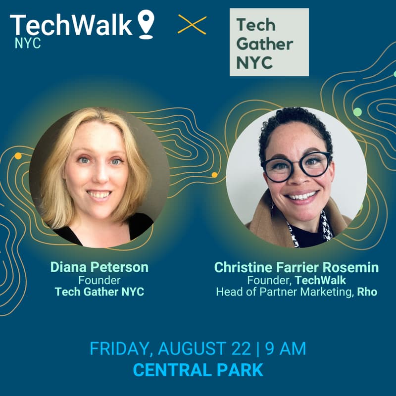 Cover Image for TechWalk | NYC, 8/22 w/ Tech Gather NYC