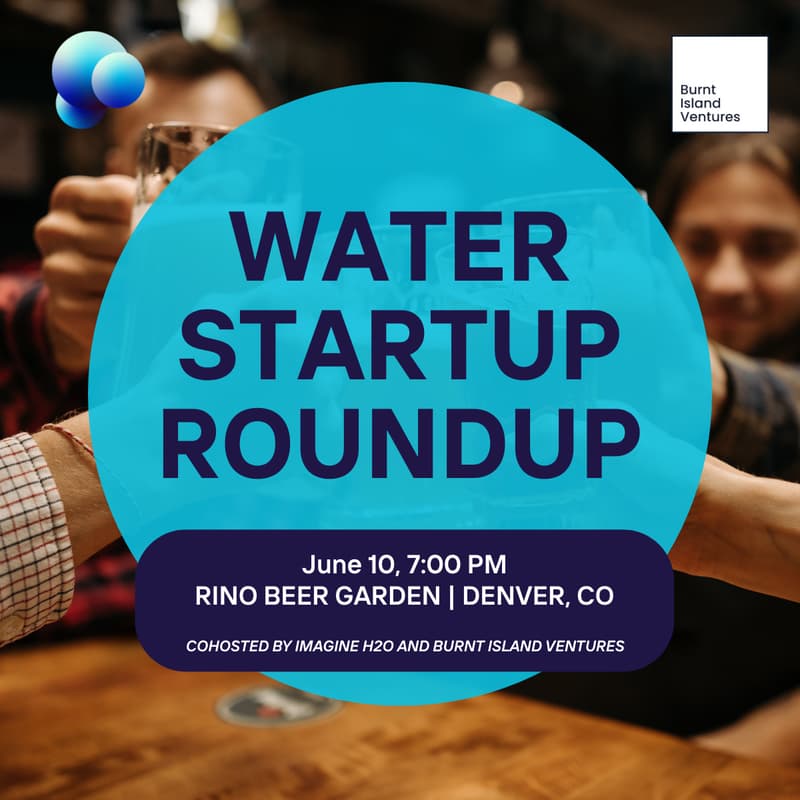 Cover Image for Water Startup Roundup