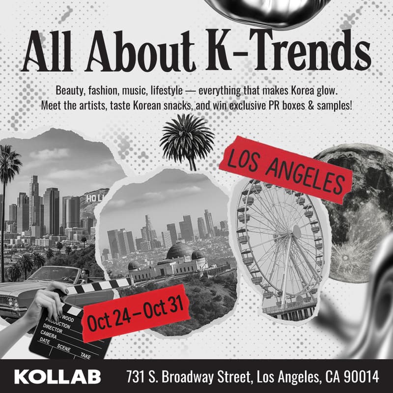 Cover Image for KOLLAB Los Angeles Pop-Up: All About K-Trends (VIP Influencer Day)