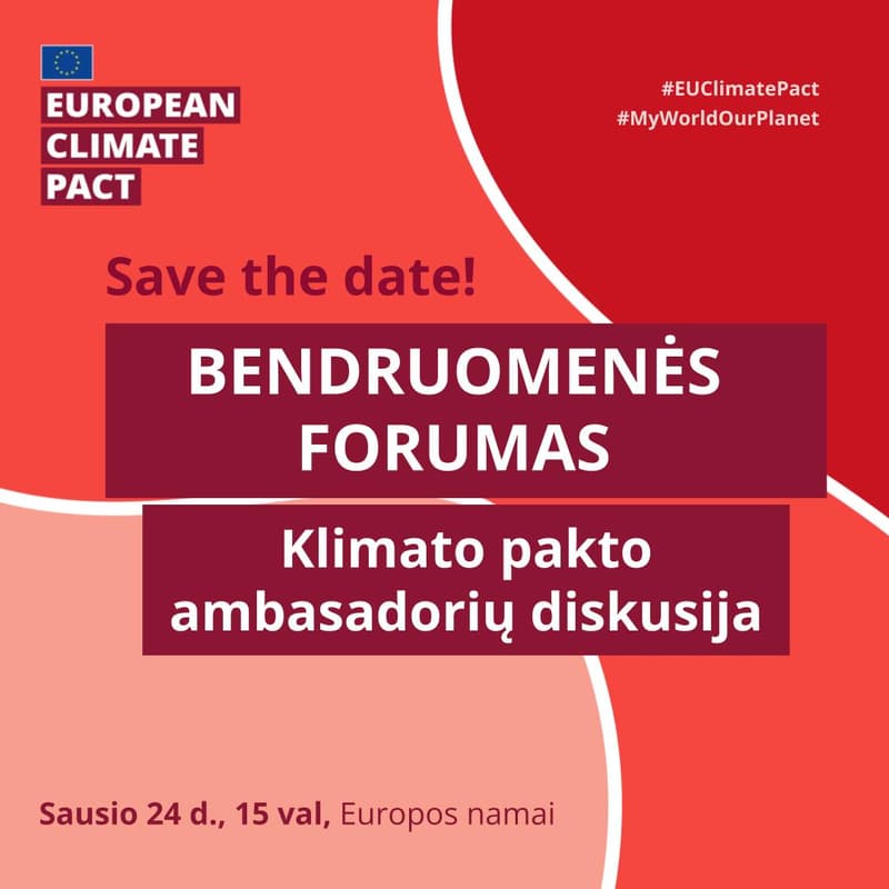 Cover Image for Bendruomenės forumas