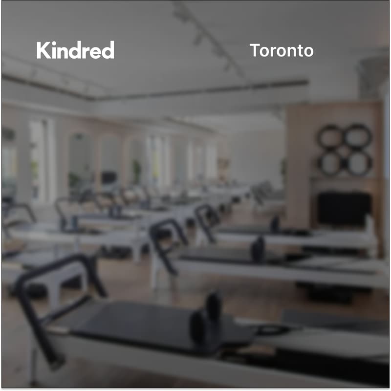 Cover Image for Kindred Toronto: Reformer Pilates & Coffee Social at Industry Studio