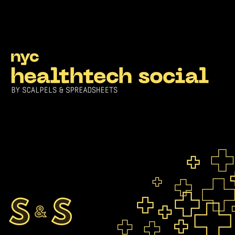 Cover Image for Healthtech Social by Scalpels & Spreadsheets
